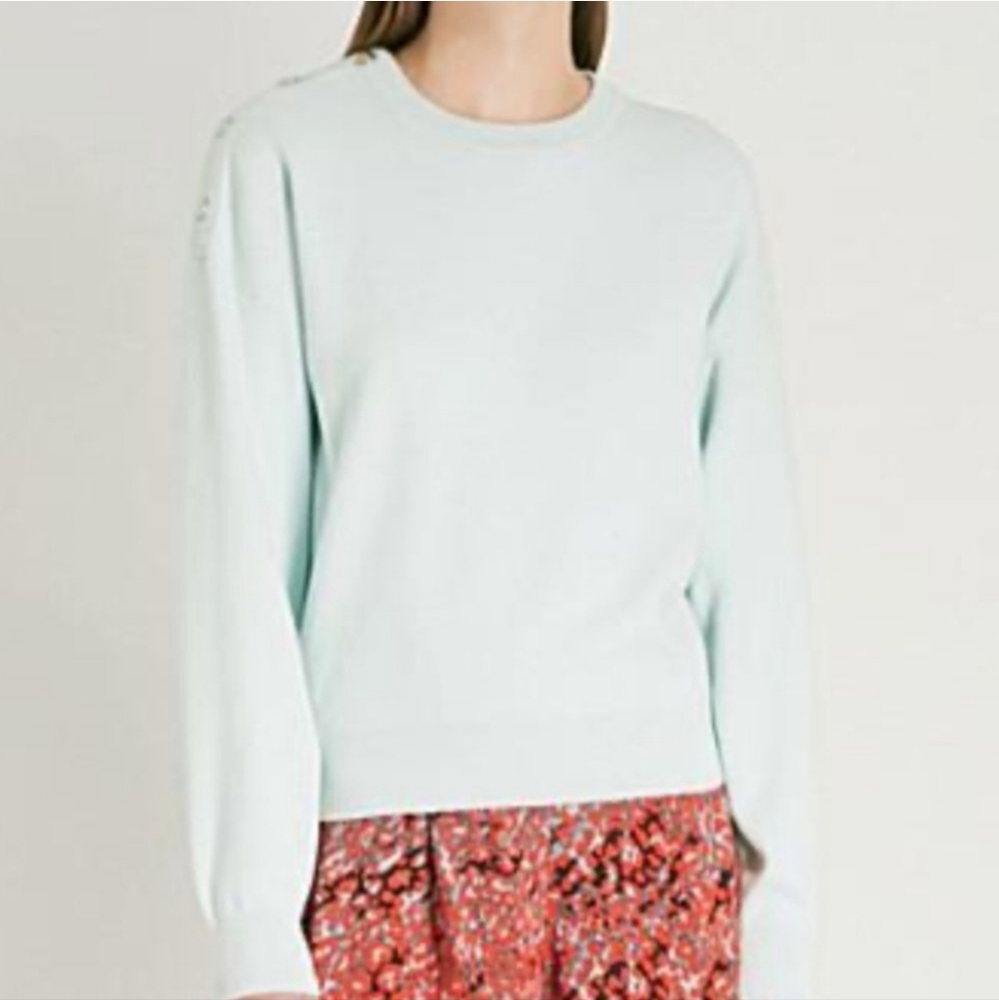 Maje Marlina Bleu Ciel Sweater